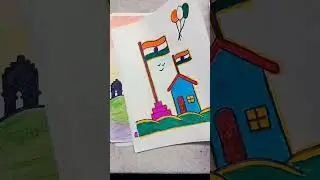 Republic day drawing #shorts#art #drawing #indepdenceday #15august #trendingshorts #utubeshorts #art