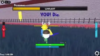 Roblox - Skill Based Boss Fights Stravant Speedrun in 3 mins w/ sword