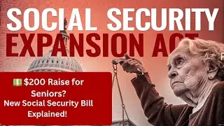 💵 $200 Monthly Raise for Seniors? New Social Security Bill Explained!