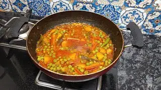 Live Cooking Mix Sabji 🥔🫛🥕 | Mix Sabzi Ki Recipe | Cookwithshifaa Is Live | #viral #shortsfeed #live
