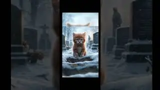 Poor kitty 💔 #like #share