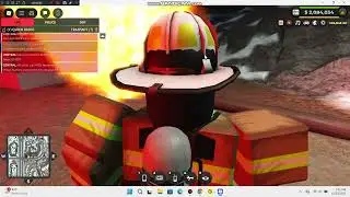 Roblox Liberty county The district building is catching on fire at the high rock park