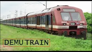 Beautiful DEMU Train Passing through Kothapally Railway Station || INDIAN RAILWAYS