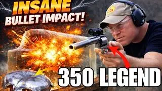 I Shot Ballistic Gel With a .350 Legend REVOLVER… I Wasn’t Ready for This