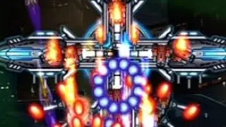 Galaxy Striker Holy cross Fighter Boss Fight On Hardest Mode