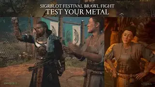 Test your Metal - Sigrblot Festival Brawl Fight : Assassin's Creed Valhalla