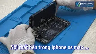 Hướng dẩn tháo máy iphone xs max