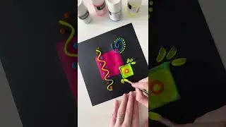 Neon Acrylic Paint