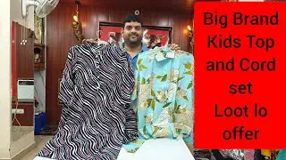 Big Brand kids Top and Ladies cord set 8510028300#kurti #viralvideo