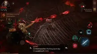 Diablo Immortal - Necromancer vs Skarn Walkthrough