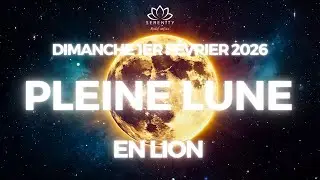 🌕 Pleine Lune en Lion du Dimanche 1er F&eacute;vrier 2026 - Ose briller