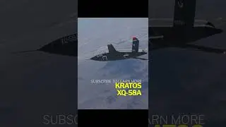 Low Cost Strike Drone Kratos XQ-58A #shorts