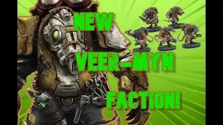 NEW VEER MYN Faction SHOWCASE! I Mantic Firefight