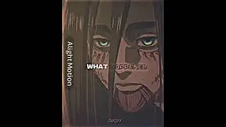 Wanted freedom but died in the process  #freedom #free #erenyeager #eren #erendeath #erenedit #sad