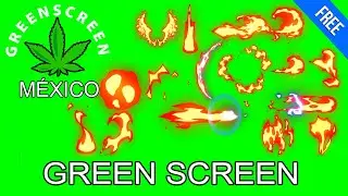 Top 15 green screen cartoon fire effects