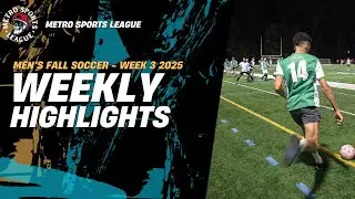 Men's Fall Outdoor Soccer 2025 - Week 3 Game Highlights