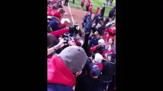 my experience with David freese