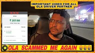 Ola Scammed Me Again 😡 | Ola Uber Rapido Earning Reality | Nomad Malang New Vlog 2025 #vlogs 