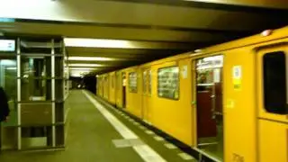 Kleinprofil A3's at Kurf&uuml;rstendamm and Uhlandstra&szlig;e on the U1