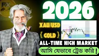 How I Trade XAUUSD in 2026 All Time High Market (LIVE) | Gold Trading Strategy Bangla