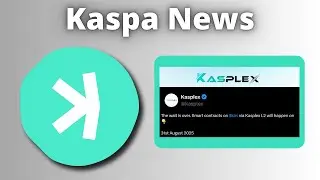 Kaspa News: Bitcoiners Can't Ignore Kaspa, Smart Contracts Launching Next Month, & More!