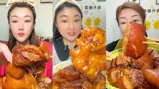Extreme Chinese Mukbang – Insane Textures & Giant Bites #68
