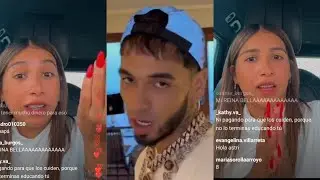 Astrid cuevas acaba con anuel AA por tener varios hij@s