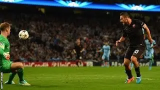 Manchester City vs Roma 1-1 All Goals and Highlights  30.09.2014 (Champions League 2014)