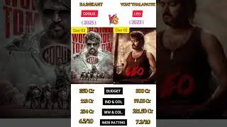 Coolie Vs Leo Movie Day 02 Box Office Collection Comparison 2025 | #viralvideo #coolie