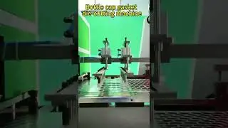 aluminum foil gasket cutting machine #cuttingmachine #punchingmachine achine