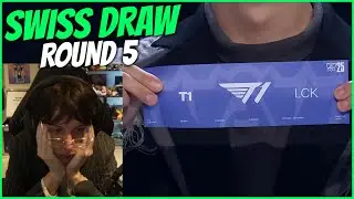 CAN WE RE-DRAW | CAEDREL REACTS TO SWISS STAGE DRAW, ROUND 5