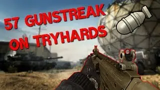 MW3 - 57 Gunstreak On LOADS Of Tryhards