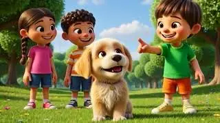 Fluffy Doggy Dance 🐶 | Cute Action Song for Kids