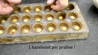 Demo productie pralines