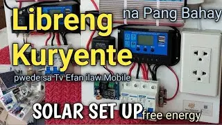 Basic diy Solar energy set up