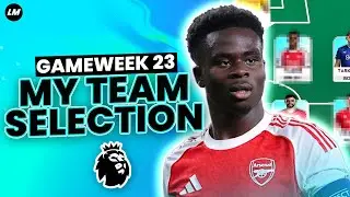 MY FPL GW23 TEAM SELECTION🚨| Ekitike Out? 🧐 | FPL 2025/26