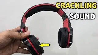 Fix headset crackling sound | Audio crackling headphone
