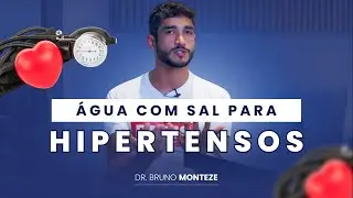Quem tem pressão alta pode consumir água com sal? Desvendando os mitos do sal para hipertensos.