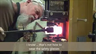 Forging a Blacksmith's Rounding Hammer Part 1 of 3