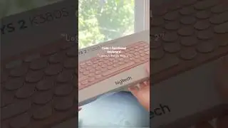 Unboxing the ‪@logitech‬ Pink Pebble Keyboard | K380S 💗 | Aesthetic | Functional
