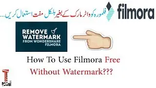 How To Use filmora Free Without Watermark?? in Urdu /Hindu