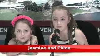 Jasmine and Chloe - 7 News Experience