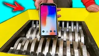 Das stabilste Handy der Welt in Schredder gesteckt. Was wird passieren?