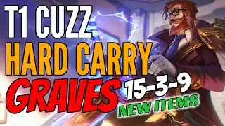 T1 Cuzz Plays Graves Jungle vs Taliah Challenger Gameplay Jg - New Items - Season 11