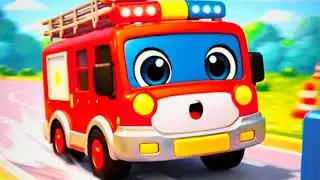 Puppy Rescue Using A Fire Truck
