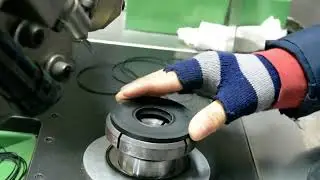 🛠️ Unveiling the Oil Seal Manufacturing Process: Edge Trimming | DMHUI