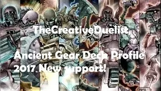 Yugioh Anicent Gear Deck 2017 Deck Profile Read Description!