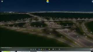 WARSZAWA w Cities Skyline - Budowa Dr&oacute;g i Skrzyżowań - realna mapa Warszawy ODC. 03