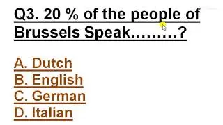 20 % of the people of Brussels Speak&hellip;&hellip;&hellip;? class 10 power sharing civics mcq
