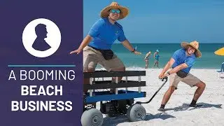 From Outdoor Jobs to a Booming Beach Business: These Two Best Friends Haul Your Stuff to The Beach